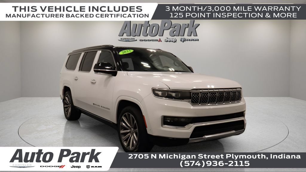 Certified 2023 Jeep Grand Wagoneer L Series II AWD/4WD image 1