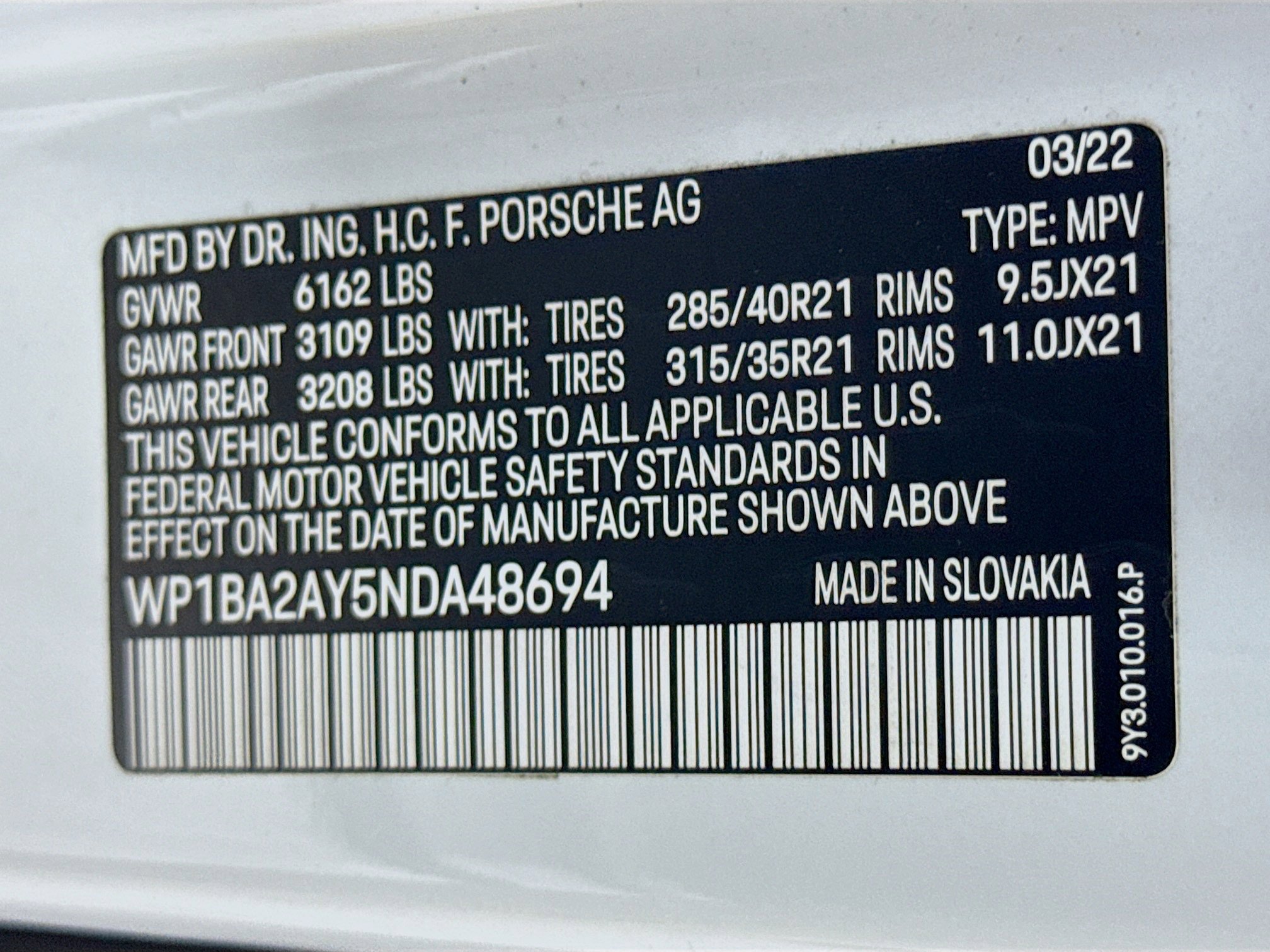 Certified 2022 Porsche Cayenne image 33