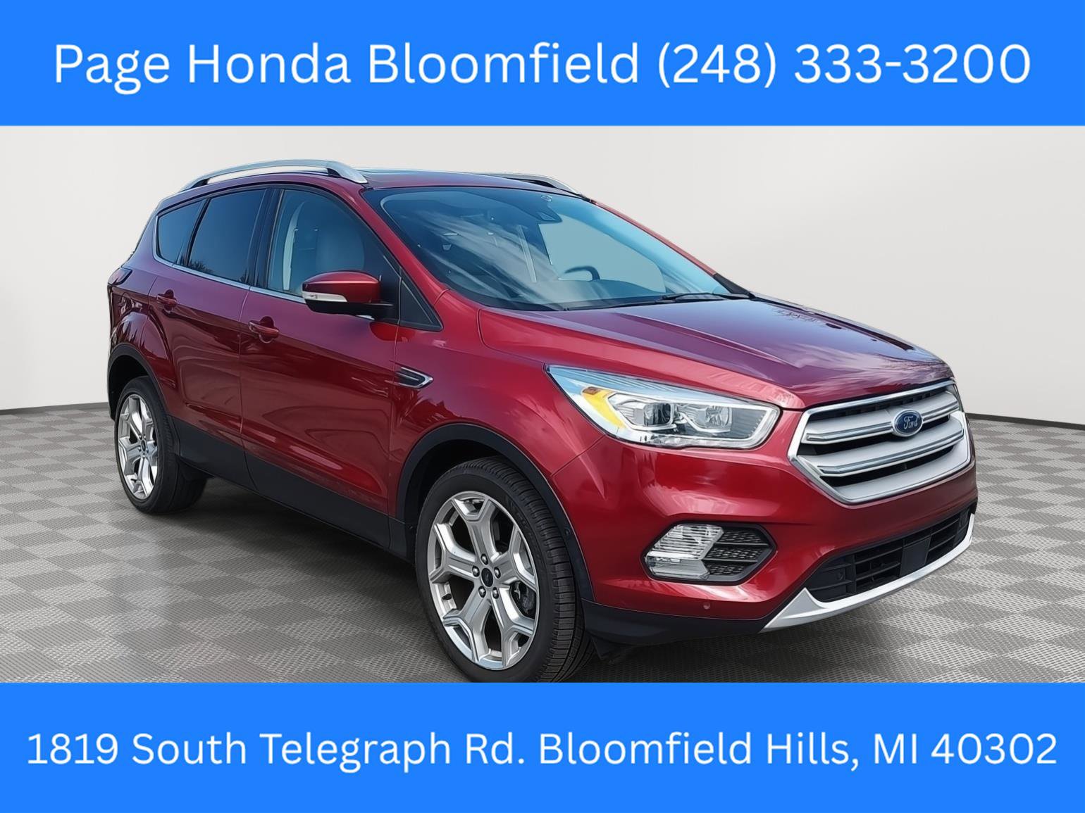 Used 2019 Ford Escape Titanium AWD/4WD image 1