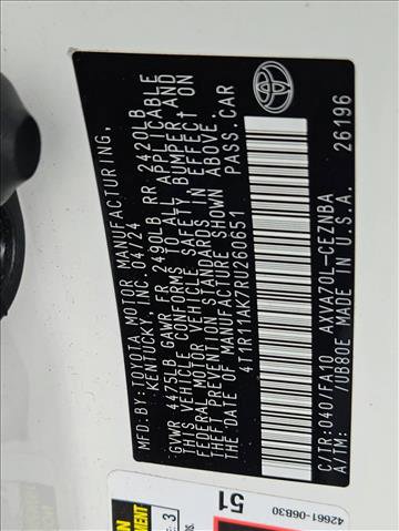 Used 2024 Toyota Camry LE image 15