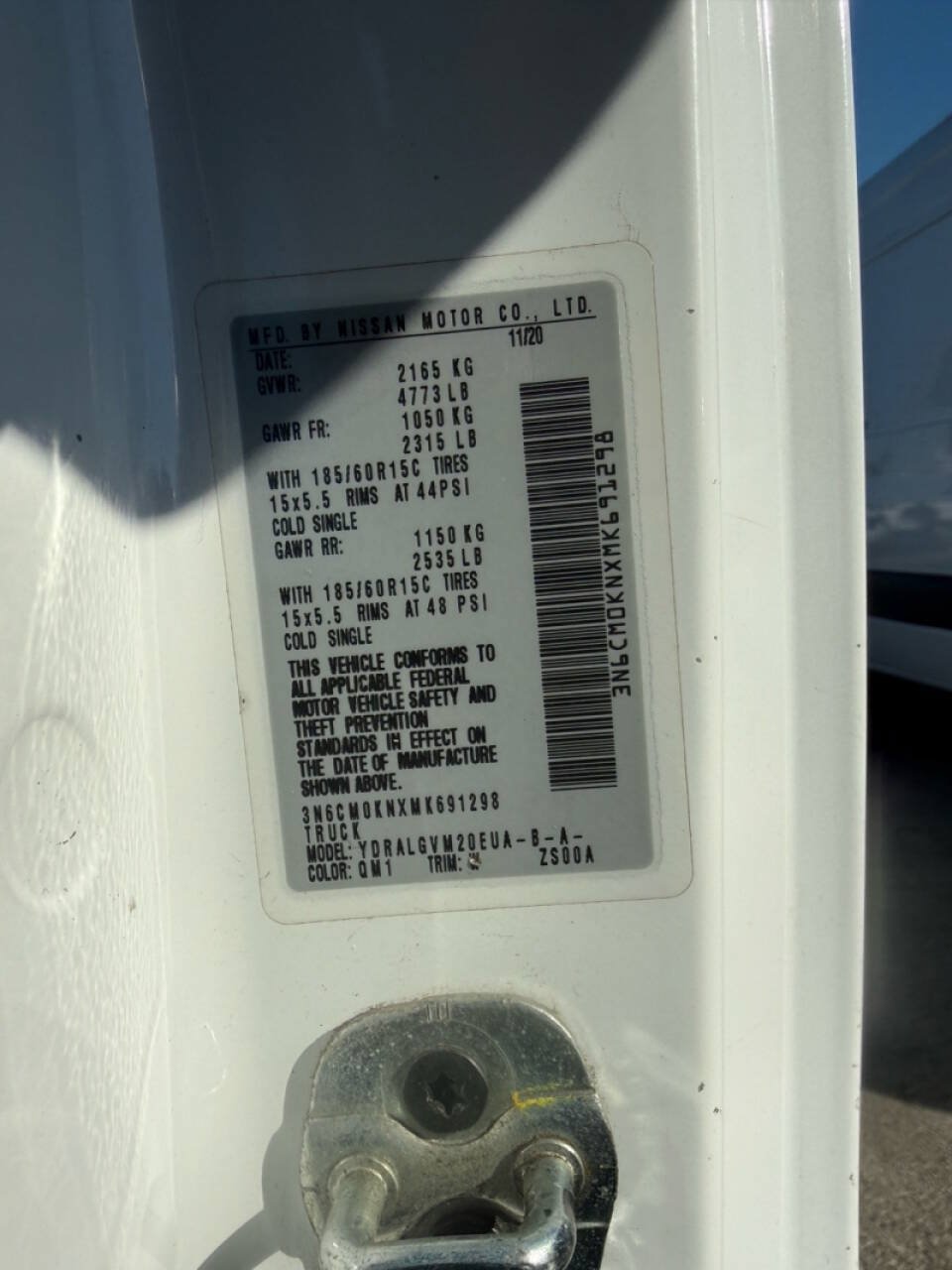 Used 2021 Nissan NV200 SV FWD image 18