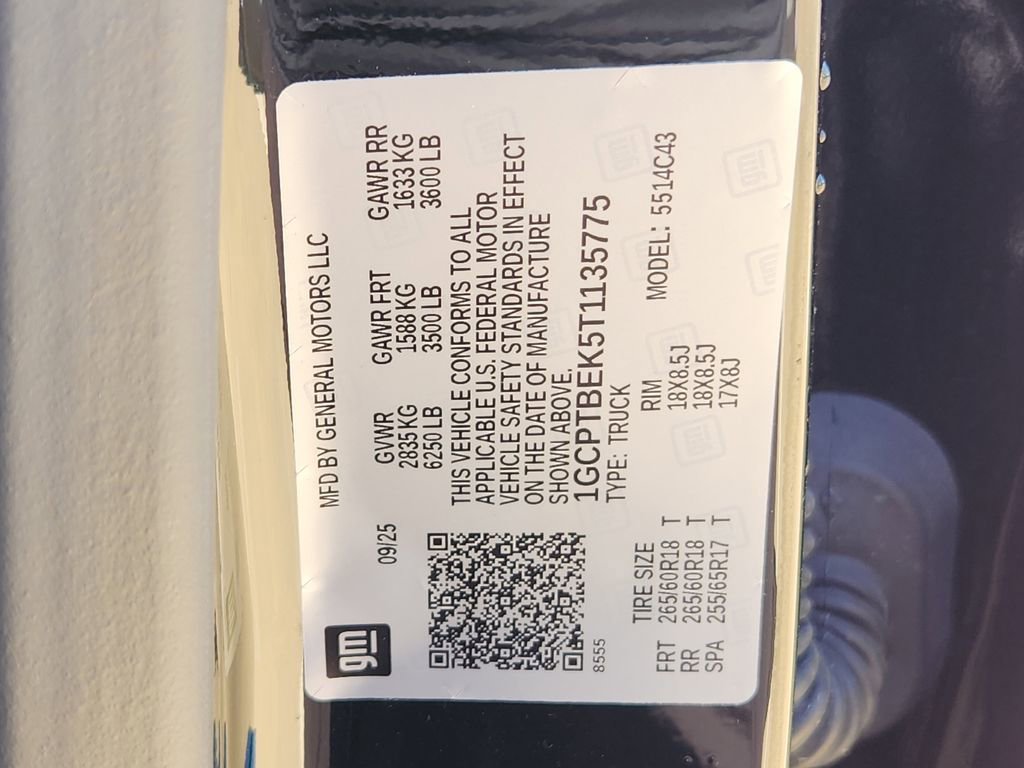 New 2026 Chevrolet Colorado W/T w/ WT Custom Package image 23