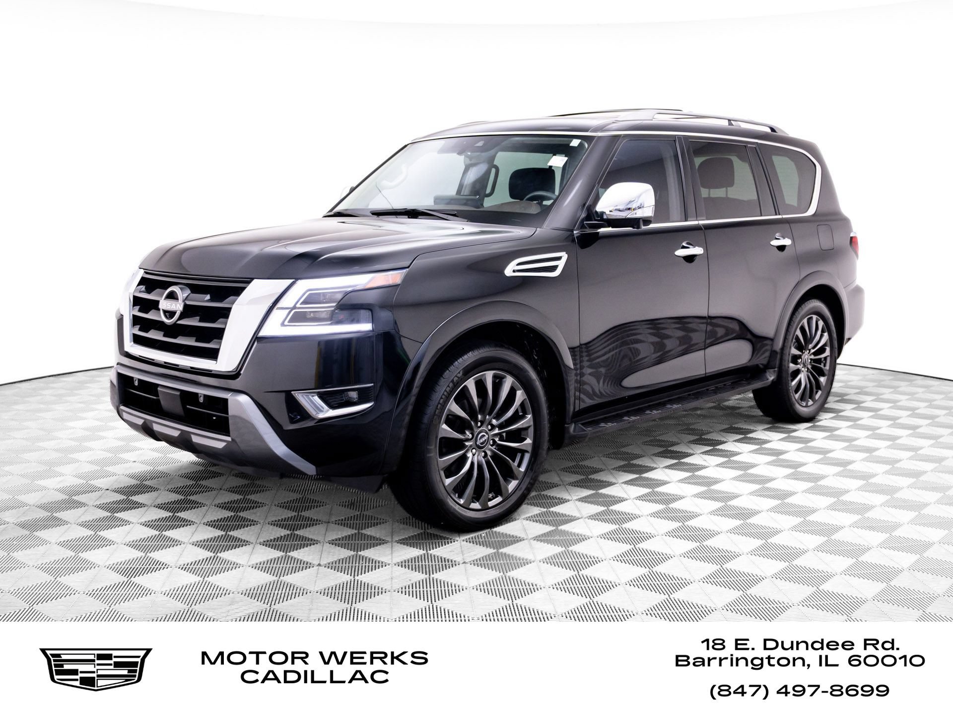Used 2023 Nissan Armada Platinum w/ Captain's Chairs Package