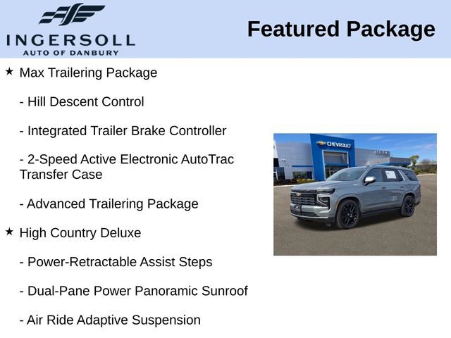 Used 2025 Chevrolet Tahoe High Country AWD/4WD image 15