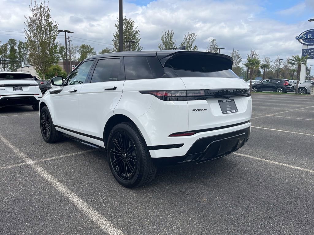 Certified 2025 Land Rover Range Rover Evoque Dynamic SE AWD/4WD image 3