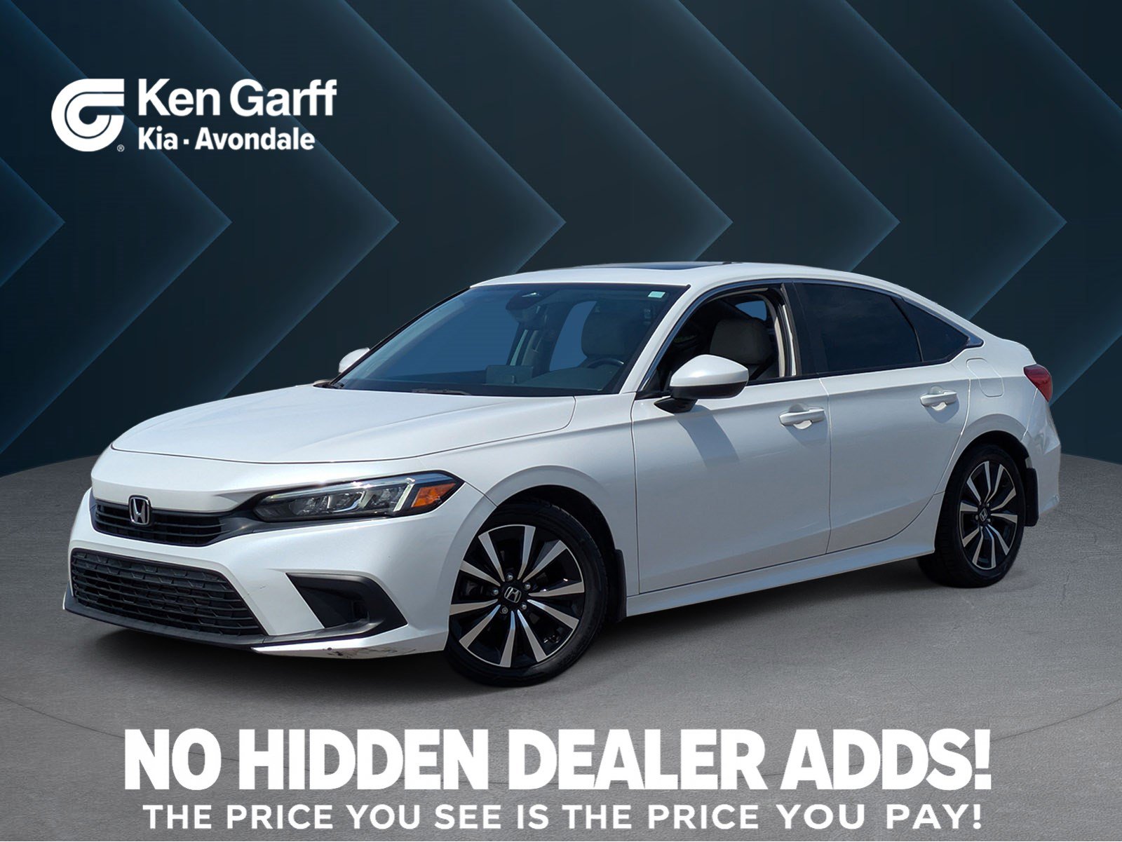 Used 2022 Honda Civic EX image 1