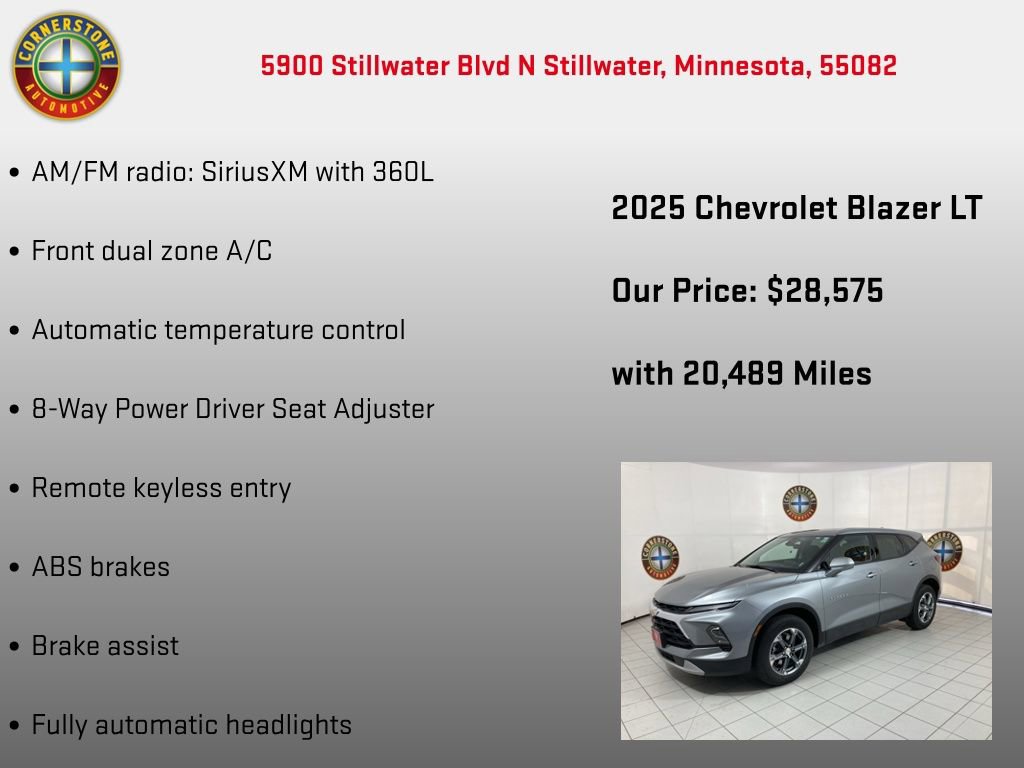 Used 2025 Chevrolet Blazer LT AWD/4WD image 10
