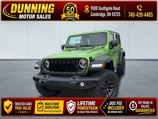 New 2025 Jeep Wrangler Unlimited Sport