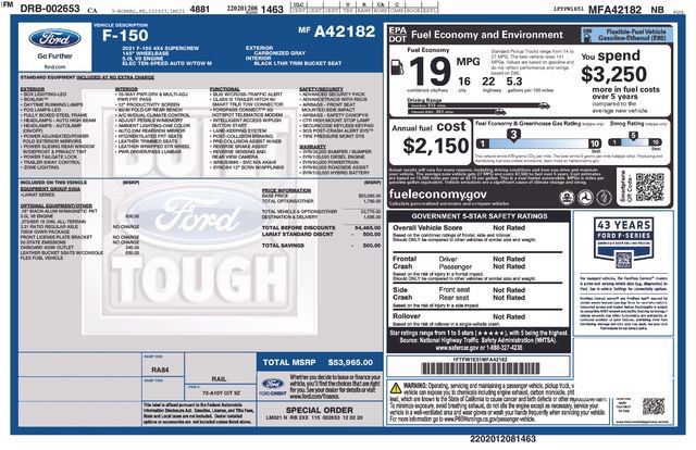 Used 2021 Ford F150 Lariat image 39