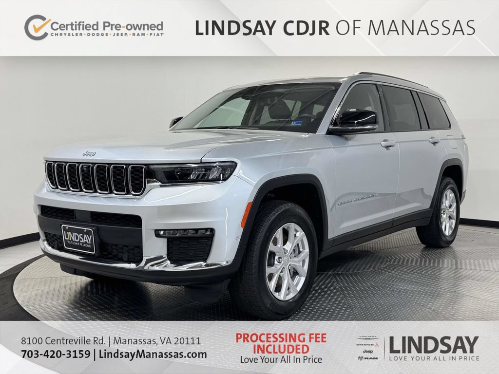 Certified 2023 Jeep Grand Cherokee L Limited w/ Luxury Tech Group II AWD/4WD image 5