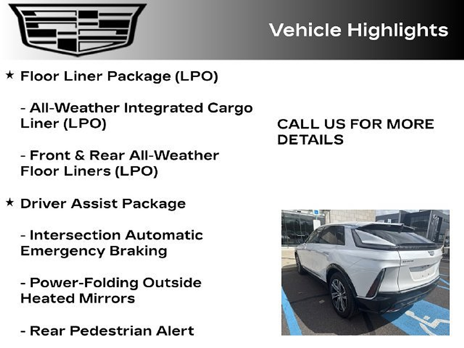 Certified 2024 Cadillac Lyriq Luxury w/ LPO, Floor Liner Package AWD/4WD image 8