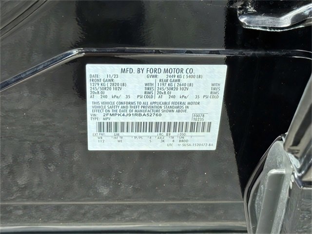 Used 2024 Ford Edge ST-Line w/ Cargo Accessory Package image 32