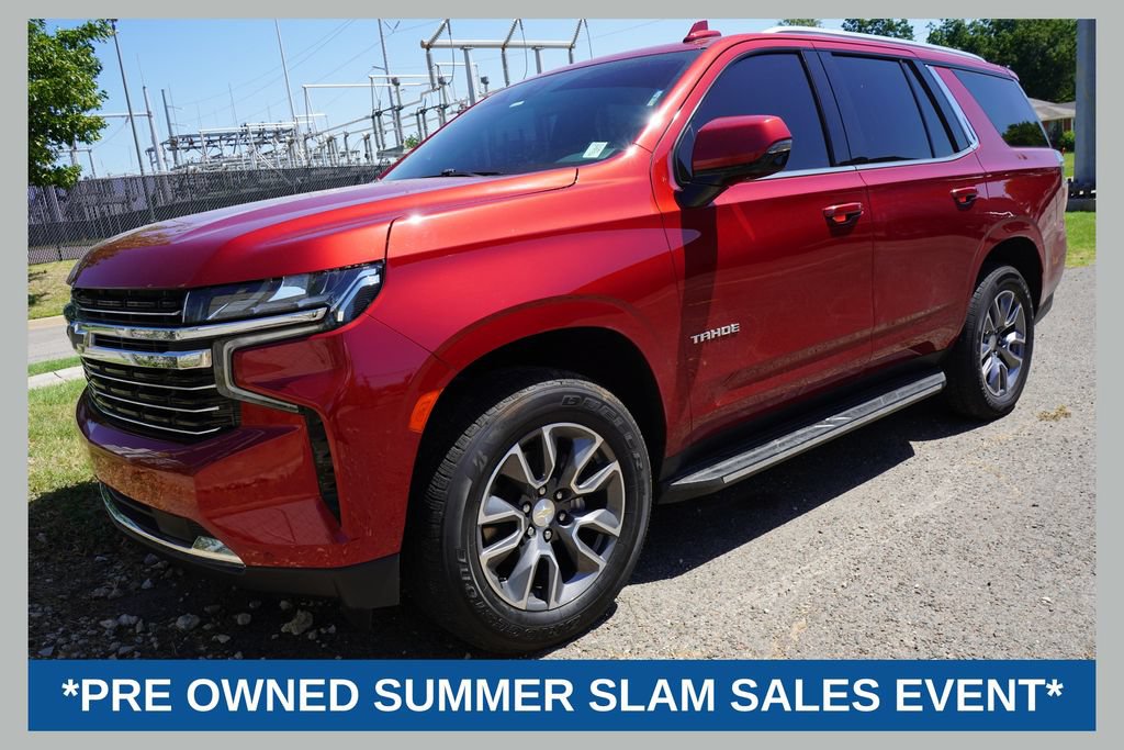 Used 2022 Chevrolet Tahoe LT w/ Luxury Package AWD/4WD image 1