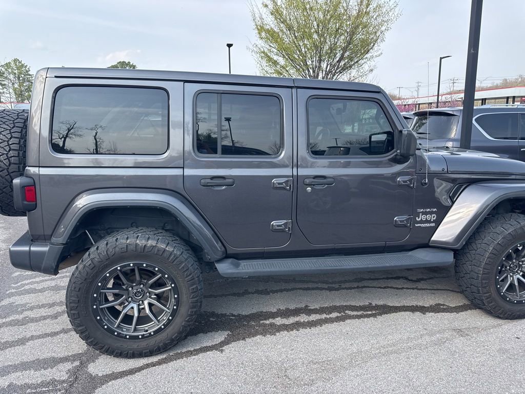 Used 2021 Jeep Wrangler Unlimited Sahara w/ Uconnect 4C Nav & Sound Group image 38