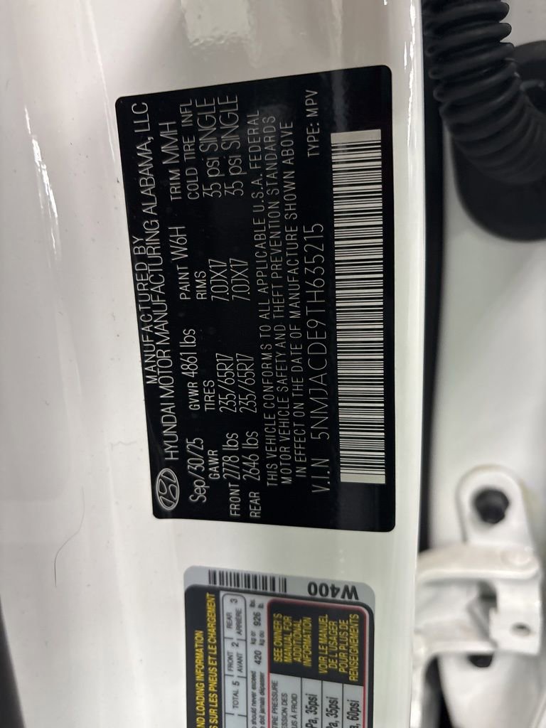 Certified 2026 Hyundai Tucson SE AWD/4WD image 9