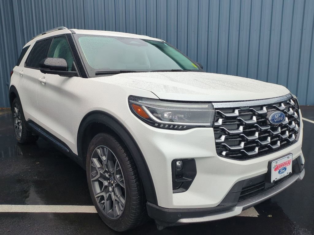 Certified 2025 Ford Explorer Platinum w/ Ultimate Package RWD image 3