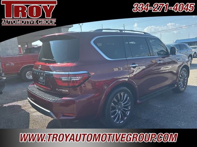 Used 2021 Nissan Armada Platinum w/ Captain's Chairs Package RWD image 10