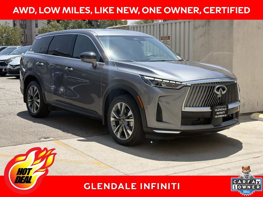 Certified 2026 INFINITI QX60 Pure w/ Cargo Package AWD/4WD image 1