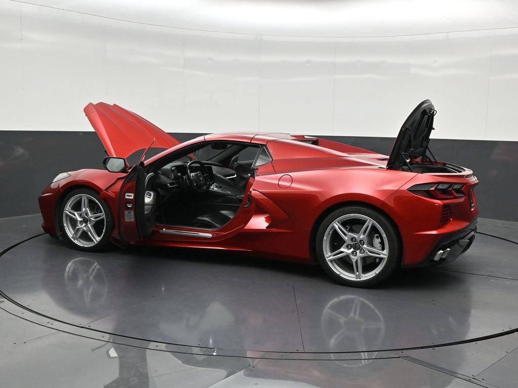 Used 2023 Chevrolet Corvette Stingray Preferred Conv w/ Chrome Exterior Badge Package RWD image 35