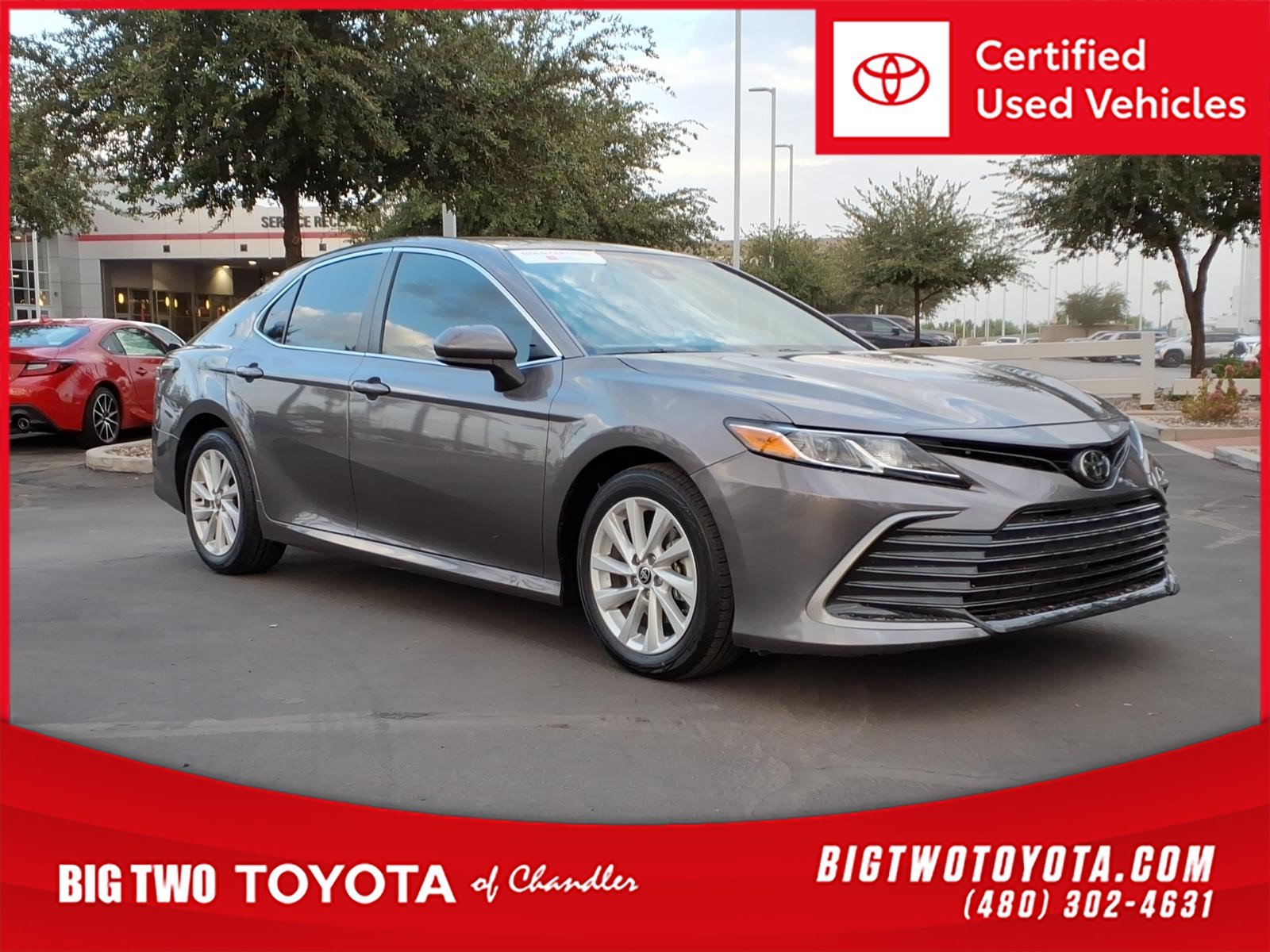 Certified 2022 Toyota Camry LE FWD image 1