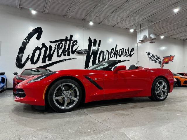 Used 2014 Chevrolet Corvette Stingray Convertible w/ 3LT Preferred Equipment Group RWD image 1