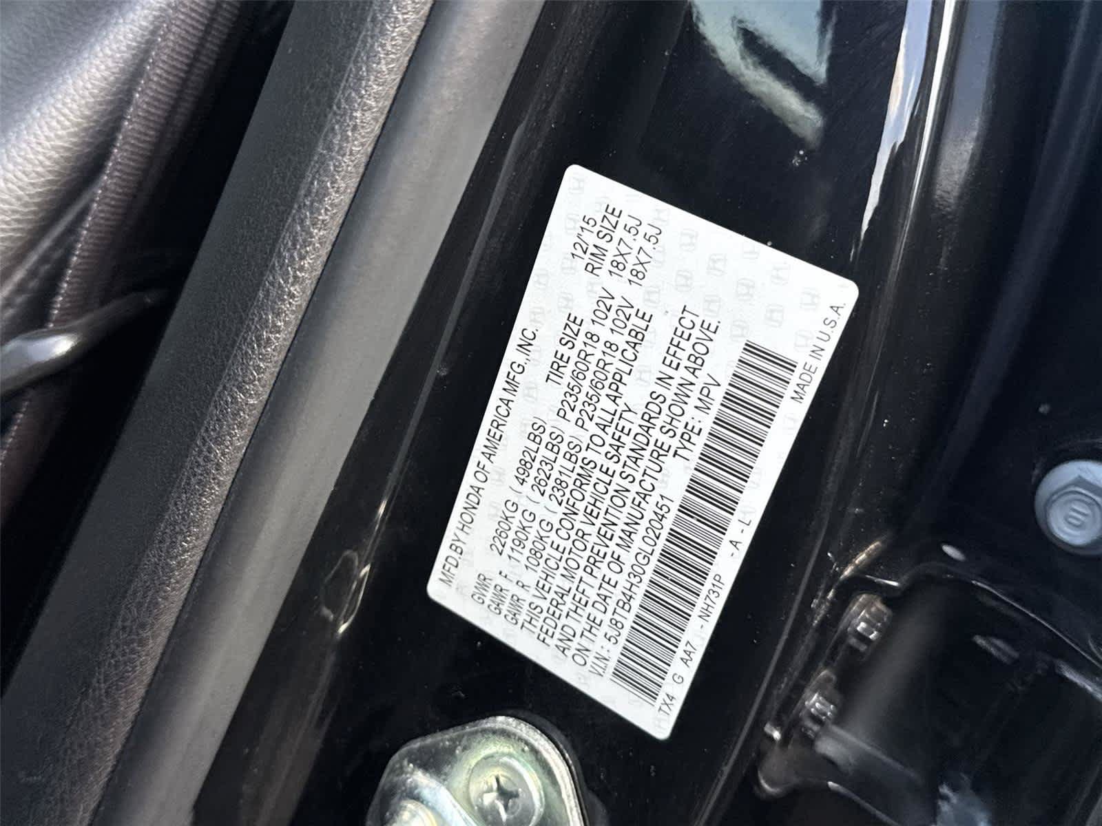 Used 2016 Acura RDX AWD image 32