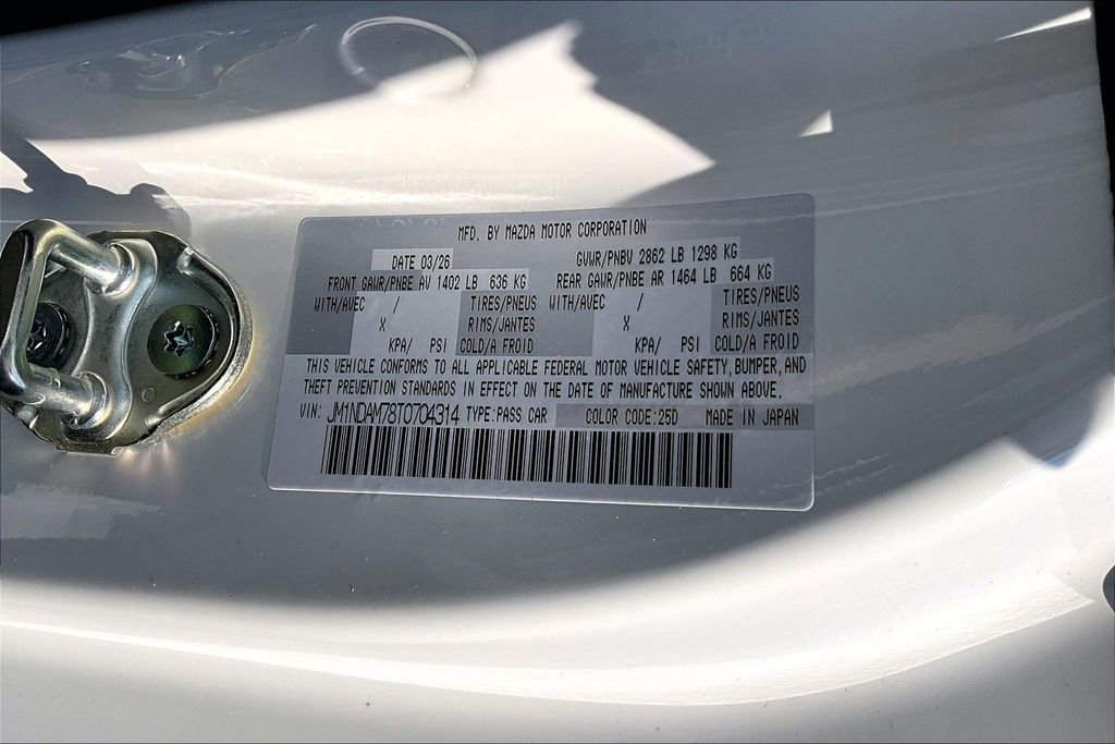 New 2026 MAZDA MX-5 Miata RF Grand Touring RWD image 22