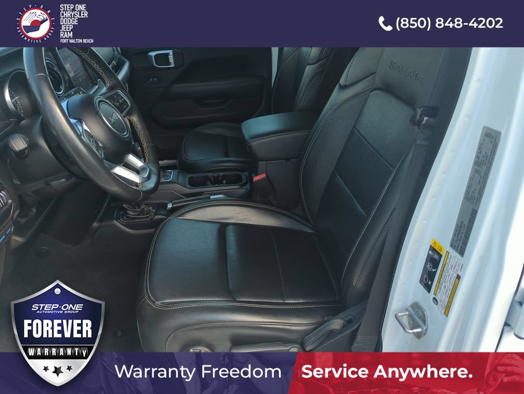 Used 2022 Jeep Wrangler Unlimited Sahara w/ Cold Weather Group AWD/4WD image 11
