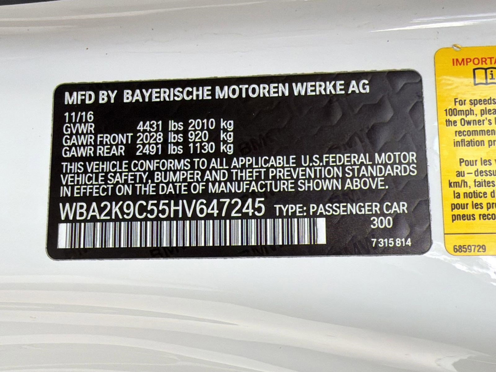 Used 2017 BMW 230i Convertible RWD image 17