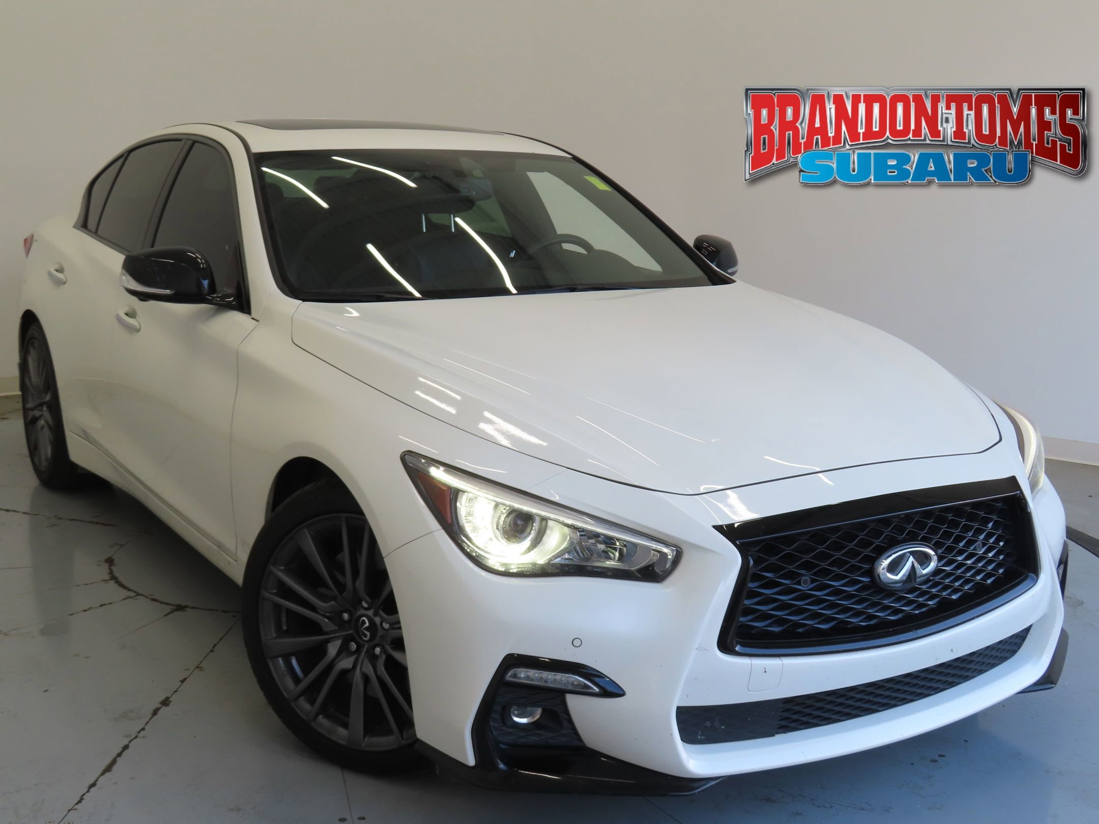 Used 2021 INFINITI Q50 Red Sport 400 w/ Proactive Package