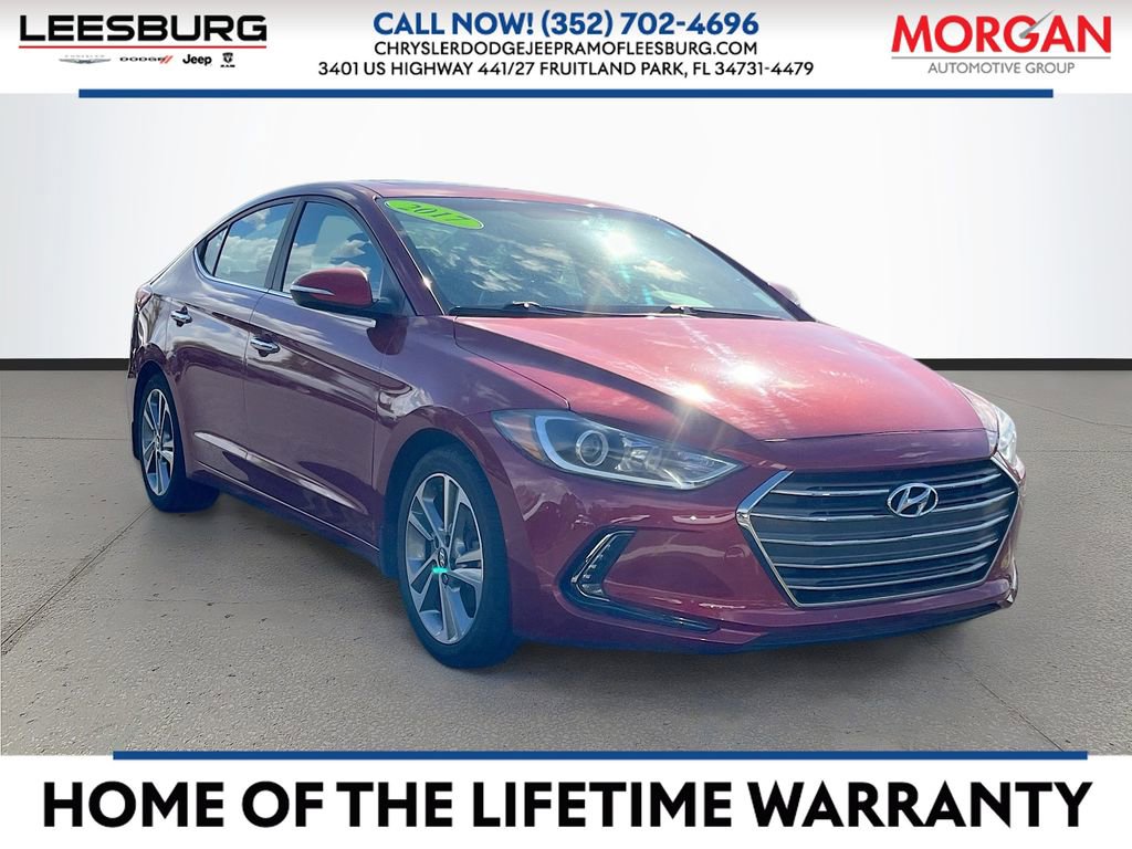 Used 2017 Hyundai Elantra Limited w/ Limited Tech Package 08