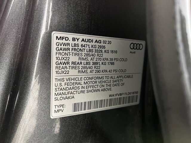 Used 2020 Audi Q8 Prestige w/ Prestige Package image 28