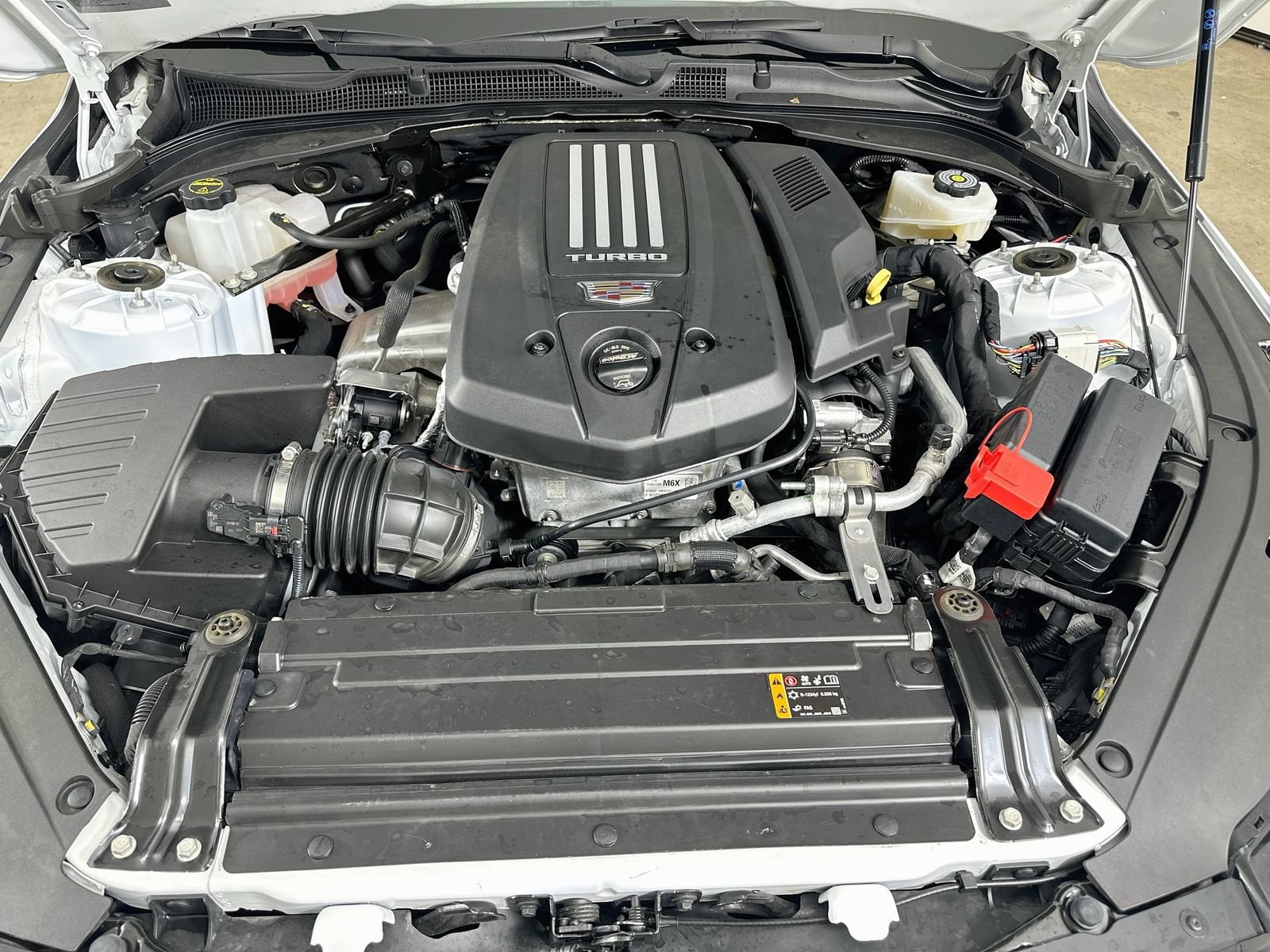Used 2025 Cadillac CT4 V w/ LPO, ONYX Package AWD/4WD image 13