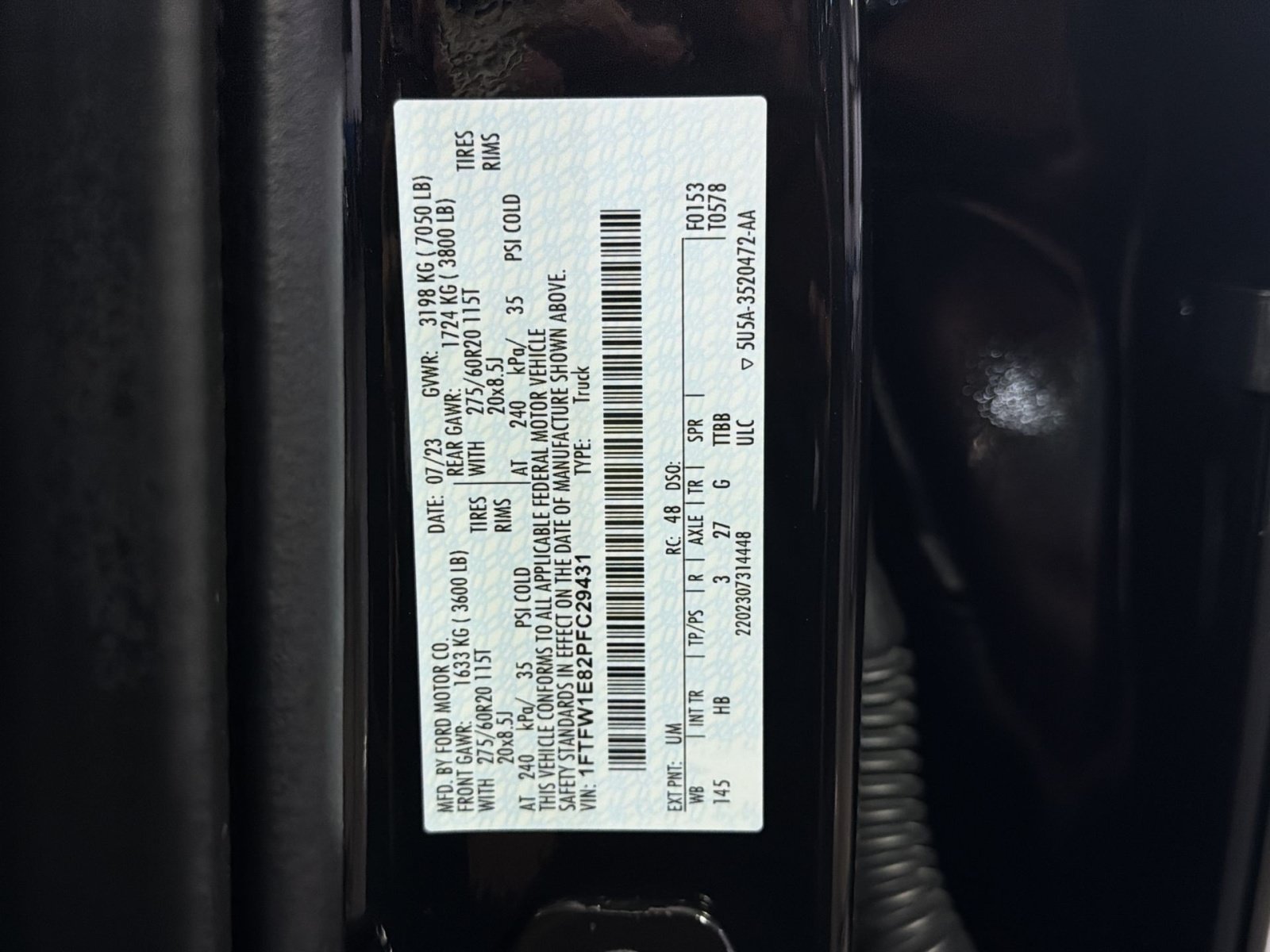 Certified 2023 Ford F150 Lariat w/ Equipment Group 502A High AWD/4WD image 40