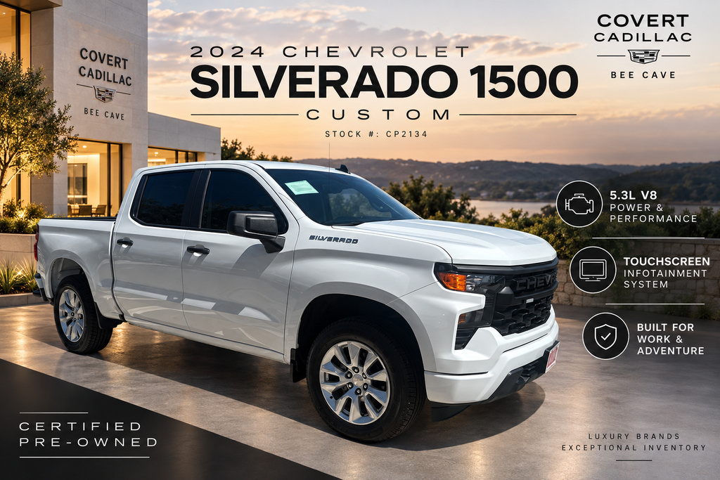 Used 2024 Chevrolet Silverado 1500 Custom