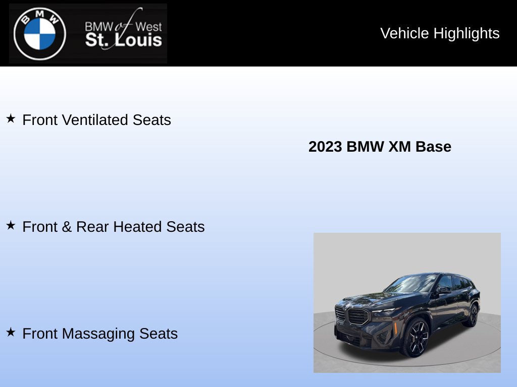 Used 2023 BMW XM AWD/4WD image 16