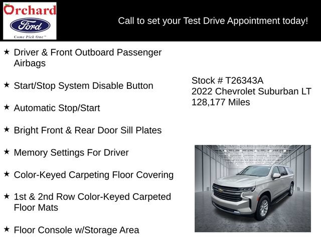 Used 2022 Chevrolet Suburban LT AWD/4WD image 31