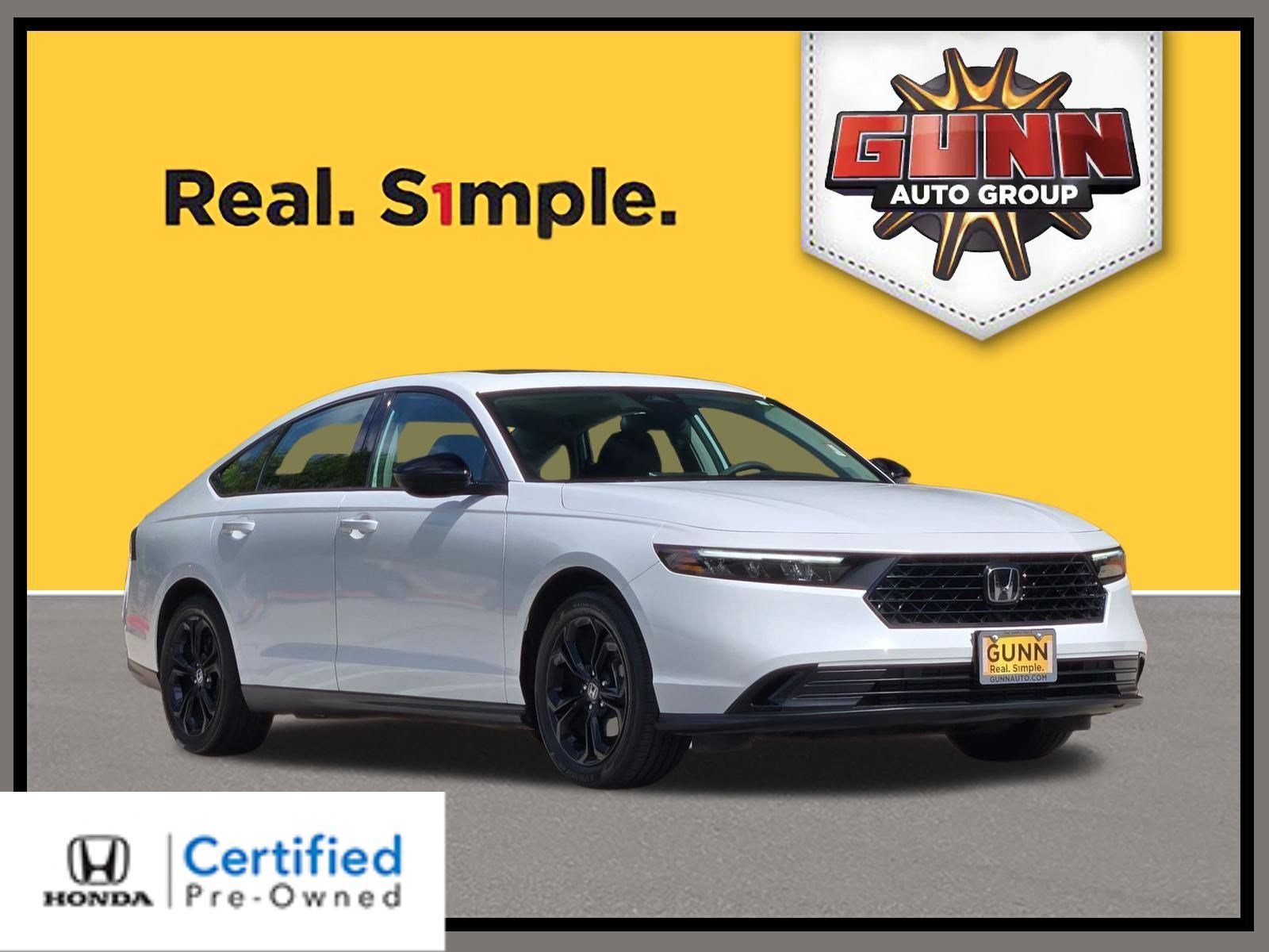 Certified 2025 Honda Accord SE