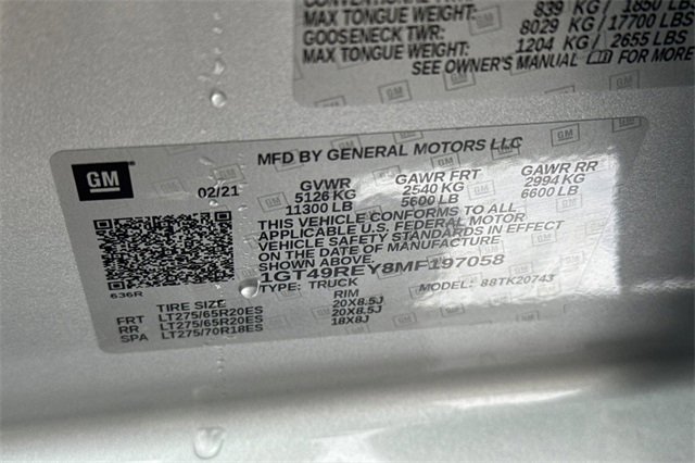 Used 2021 GMC Sierra 2500 Denali w/ Denali Ultimate Package image 61