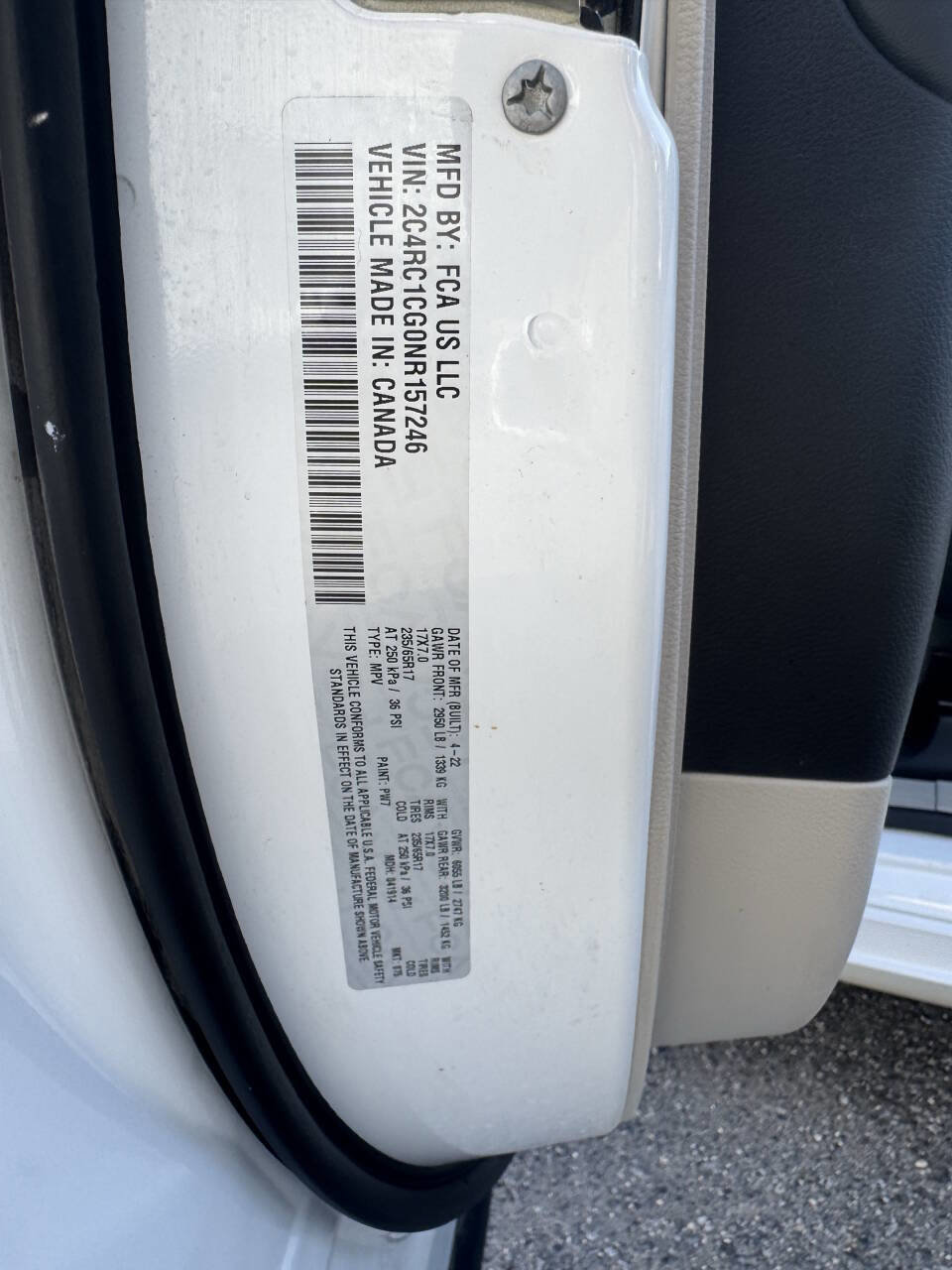 Used 2022 Chrysler Voyager LX image 45