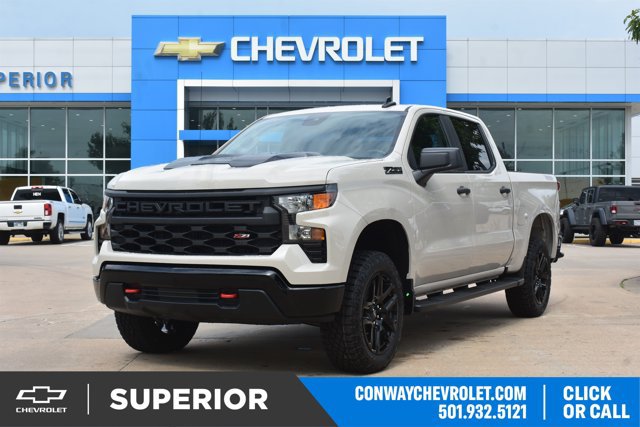 New 2026 Chevrolet Silverado 1500 Custom Trail Boss w/ LPO, Dark Essentials Package