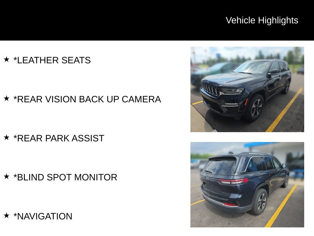 Used 2024 Jeep Grand Cherokee Limited 4xe AWD/4WD image 11