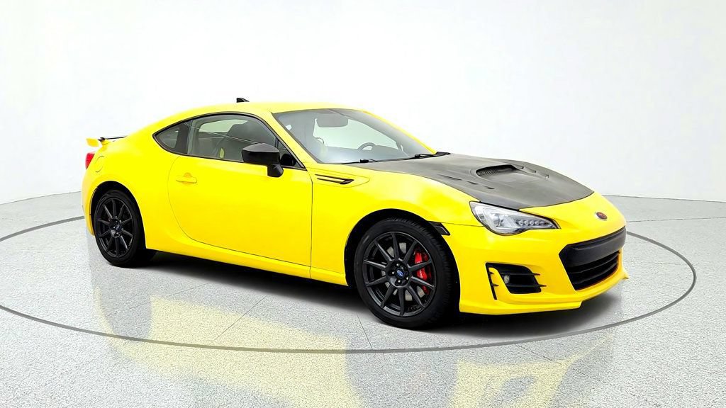Used 2017 Subaru BRZ Series.Yellow RWD image 3