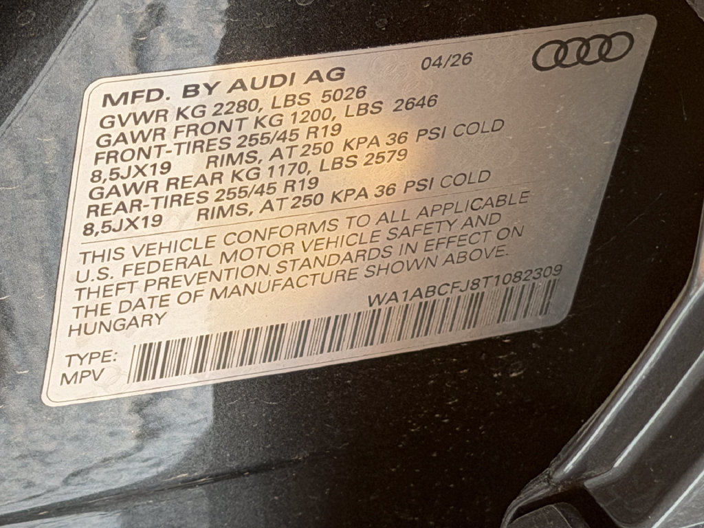 New 2026 Audi Q3 quattro 2.0T AWD/4WD image 33