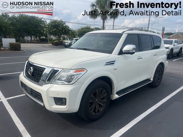 Used 2019 Nissan Armada Platinum w/ Cargo Package RWD image 1