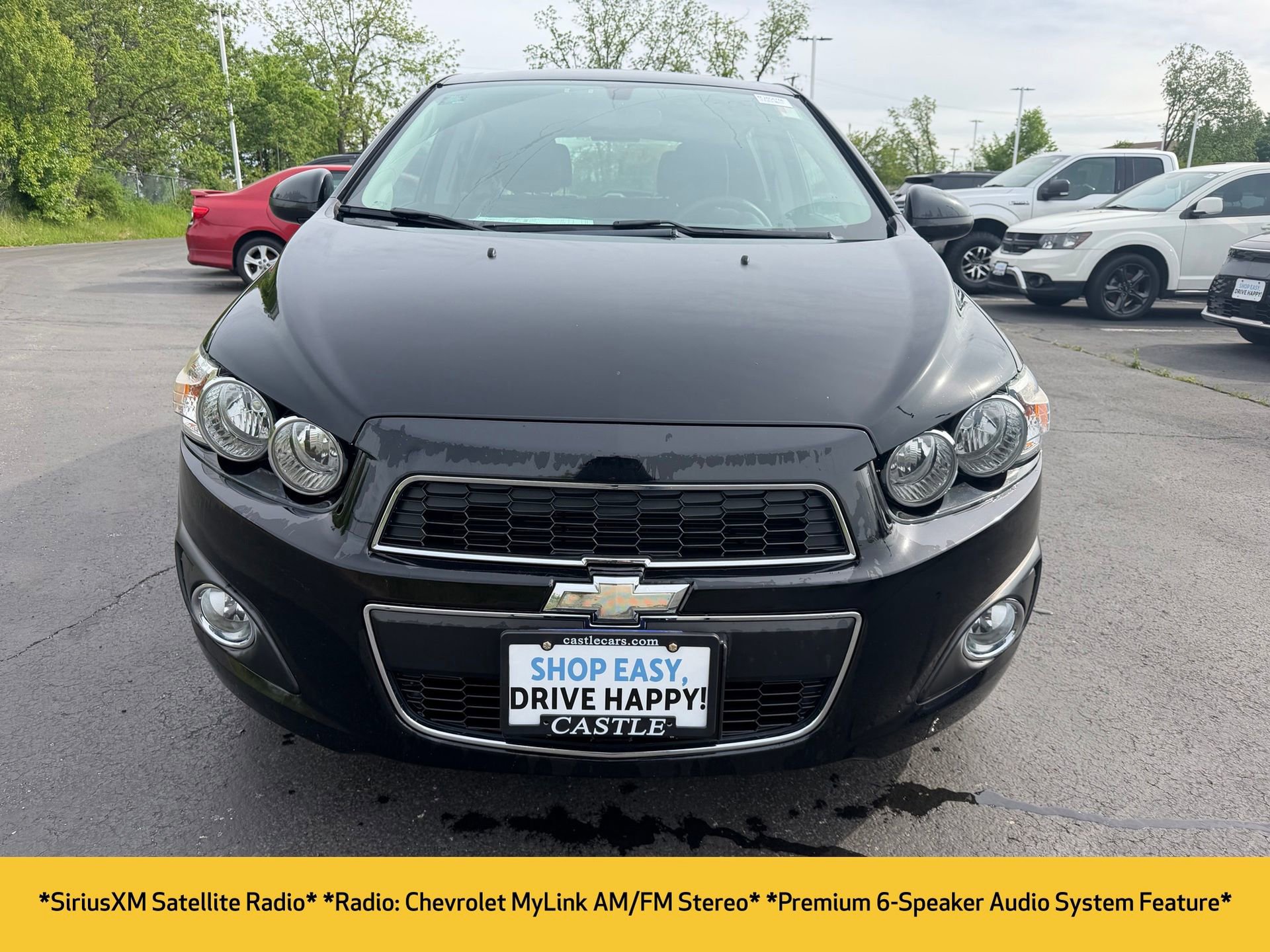 Used 2016 Chevrolet Sonic LT w/ Wheels and Fog Lamp Package FWD image 2