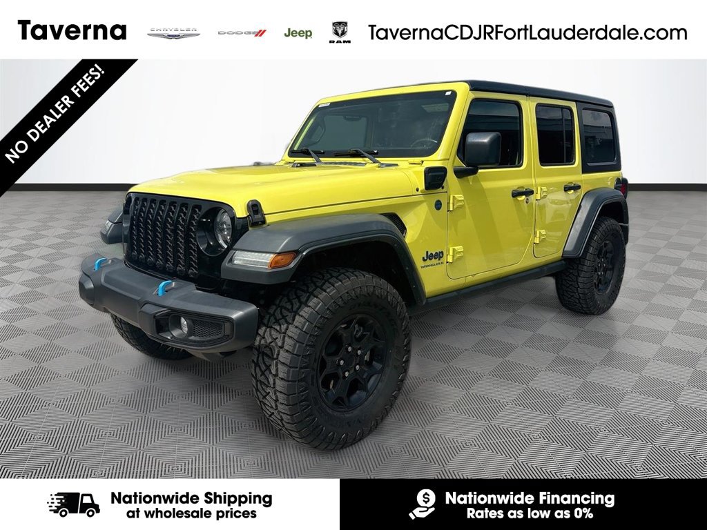 Certified 2023 Jeep Wrangler Unlimited w/ Cold Weather Group
