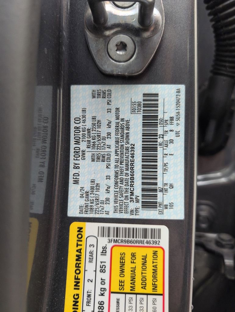 Used 2024 Ford Bronco Sport Big Bend w/ Convenience Package image 40