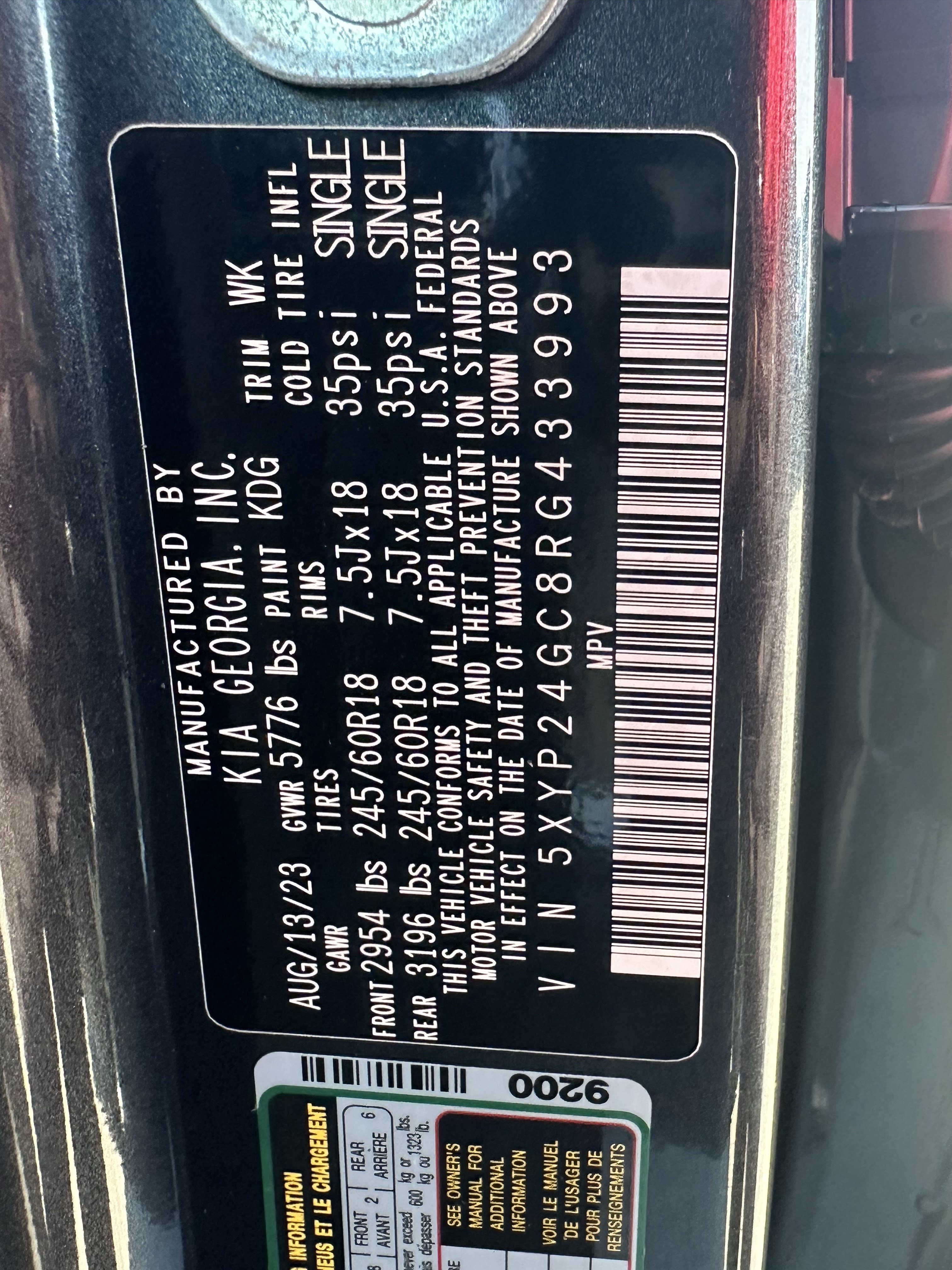 Used 2024 Kia Telluride LX FWD image 33