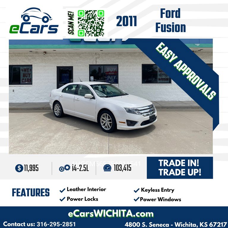 Used 2011 Ford Fusion SEL